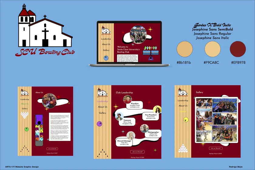 SCU Bowling Club design